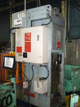 Used Gap Frame Press, AIDA NC1-45