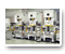 NC1 C-Gestell-Presse mit einem Druckpunkt in einer Transfer Linie mit Inter-Pressen Transfer Roboter A8II