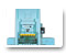 NS1 Single Point Straightside Press with intra-press transfer system