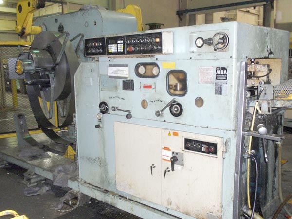 Used Straightener Feeder, AIDA LFS-60RII