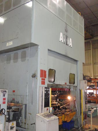 Used Progressive Die Press, AIDA PMX-400