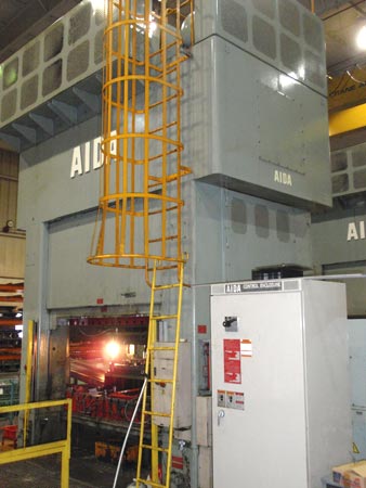 Used Progressive Die Press, AIDA PMX-400