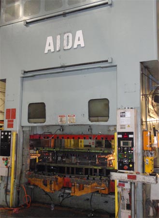 Used Progressive Die Press, AIDA PMX-400
