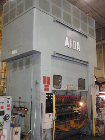Used Progressive Die Press, AIDA PMX-400