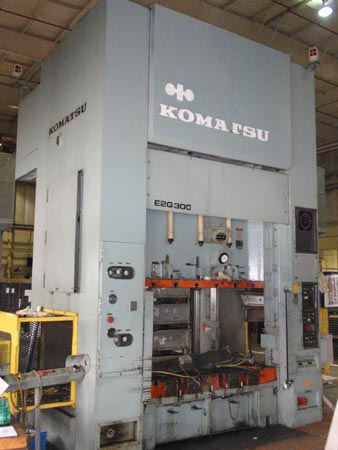 Used Straightside Press, Komatsu E2G300
