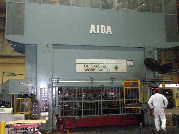 Used Transfer Press, AIDA TMX-500