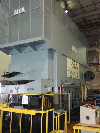 Used Transfer Press, AIDA TMX-500