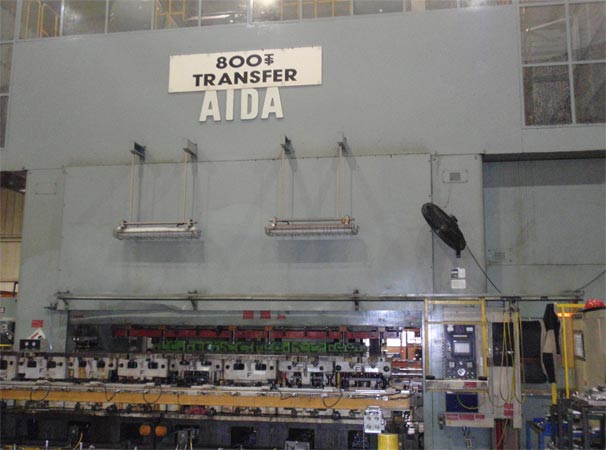 Used Transfer Press, AIDA TMX-800