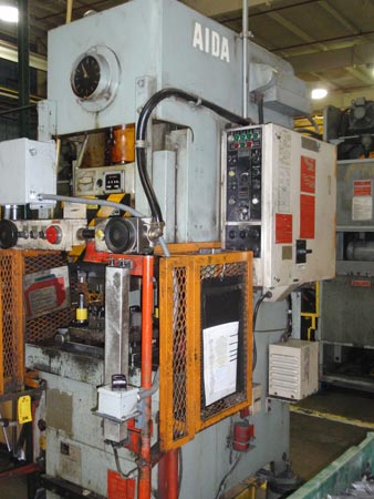Used Gap Frame Press, AIDA NC1-45