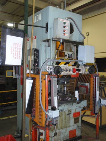 Used Gap Frame Press, AIDA NC1-45