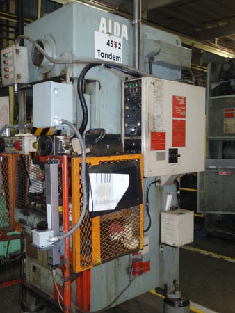 Used Gap Frame Press, AIDA NC1-45