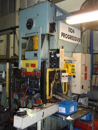 Used Gap Frame Press, AIDA NC1-110