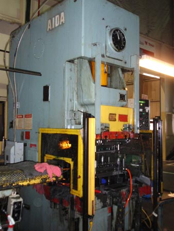 Used Gap Frame Press, AIDA NC1-110