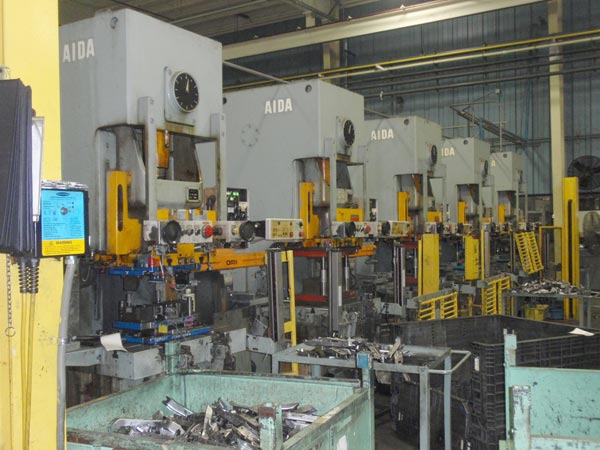 Used Gap Frame Press Line, NC1-80(x4)