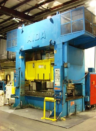 Used Straightside Press, AIDA P-800