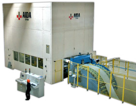 Presse a montanti : Linea Blanking