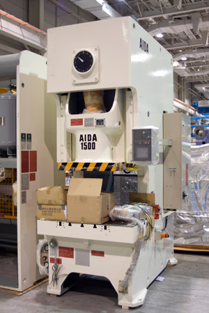 Stock Gap Frame Press, AIDA NC1-1500