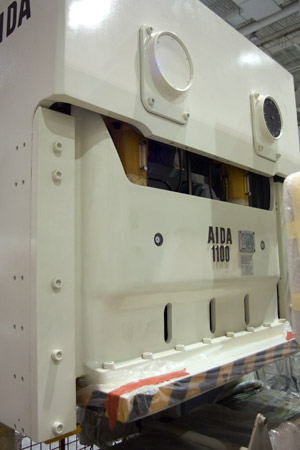 Stock Gap Frame Press, AIDA NC2-1100