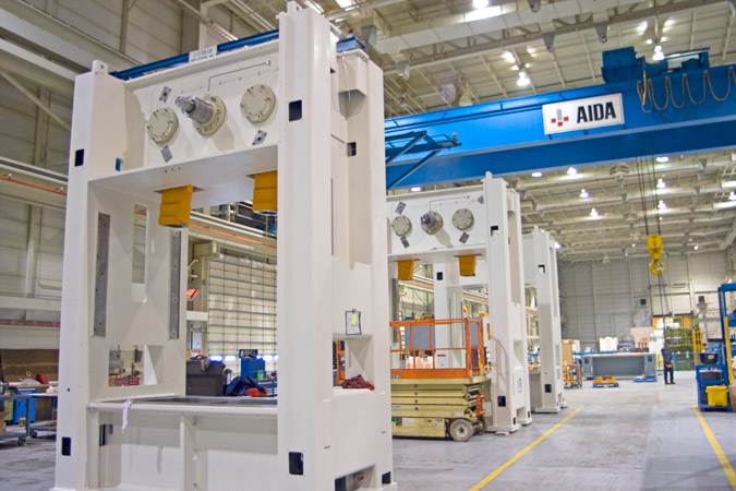 Stock Straightside Press, AIDA NSU Assembly